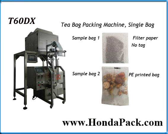 Automatic granule packing machine with multihead filling system for mixing packaging