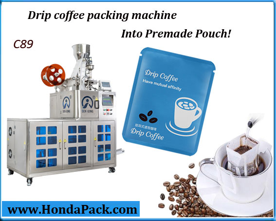 Low MOQ manufacturing for drip coffee bag and tea bag