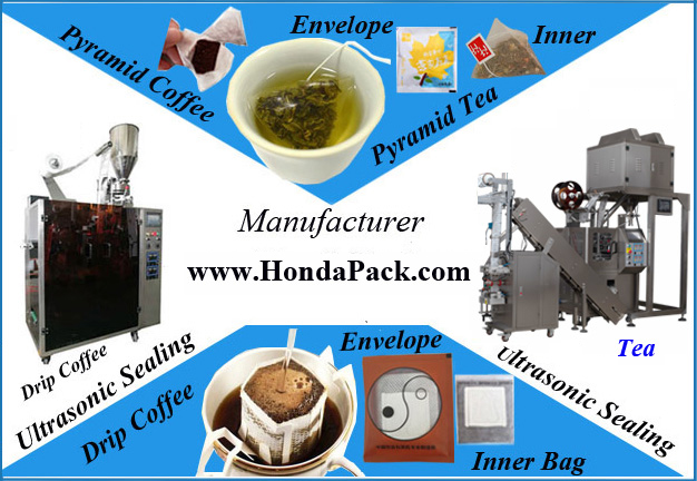 automatic pyramid tea bag packaging machine