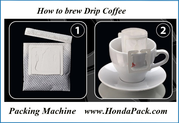 Drip coffee bag packing machine to Australia