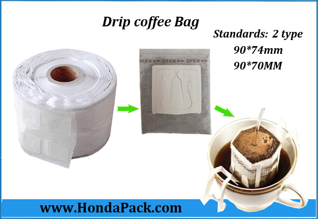 Contract Packager with Co Packing Service of Drip Coffee Bag with private label in UK - Automatic drip coffee bag packaging machine