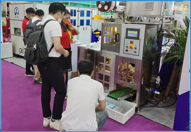 2022 China Xiamen International Tea Beverage Industry Fair, Xiamen Tea Fair, Pyramid tea bag packing machine