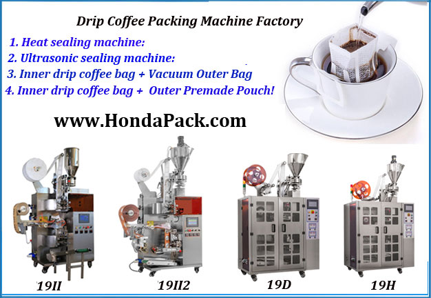 Drip Coffee Bag Packaging Machine to Germany with coffee film and Biodegradable Teabag Materials