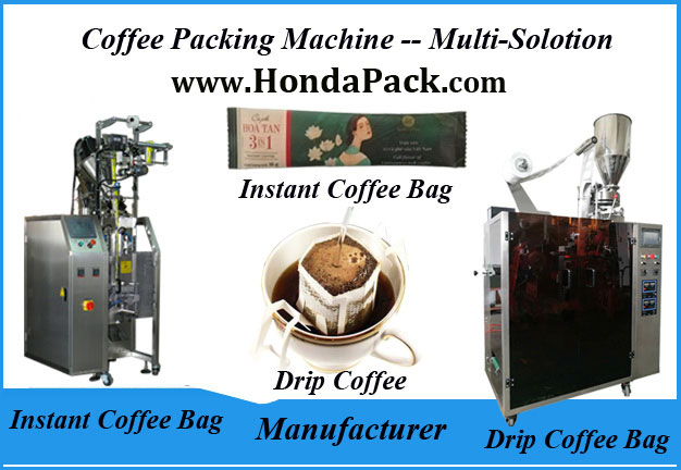Customized drip coffee bag packaging machine with 2 hopper filling system to Dubai, United Arab Emirates