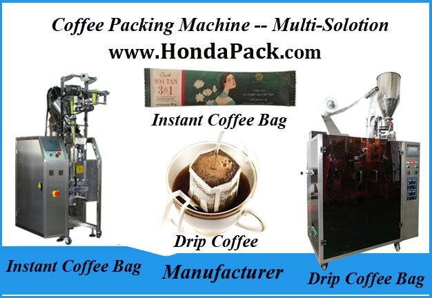 Thailand Client Order 3 in 1 Instant Coffee Bag Packing Machine