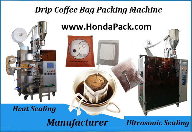 Drip Coffee Bag Packing Machine Delivery to Saudi Arabia with Packaging film - Repeated order