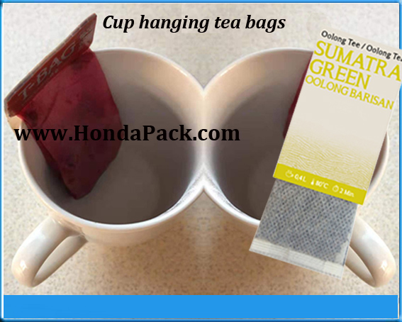 Máquina empacadora de bolsas de té para colgar tazas