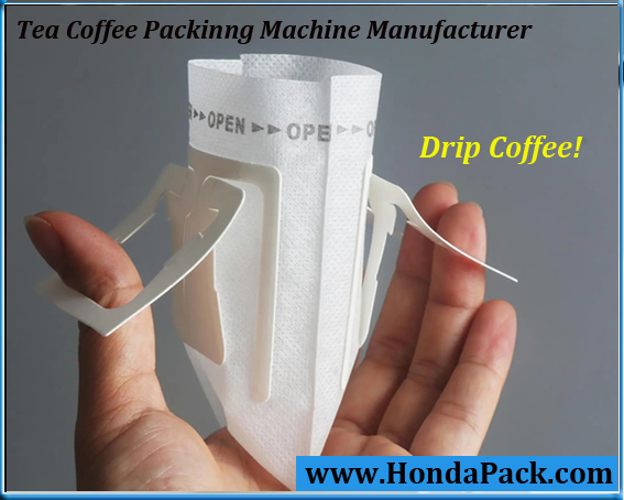 Pyramid tea bag filter packing machine packaging material bag filter to Morocco