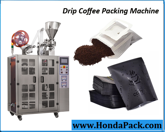 Nitrogen filled drip coffee bag packing machine is Solution