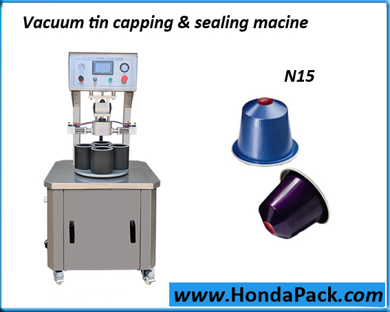 Ground coffee weighing filling machine