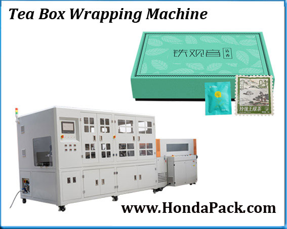 Tea box packaging machine