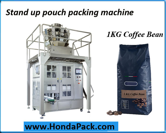 Maquina envasadora de cafe al vacio