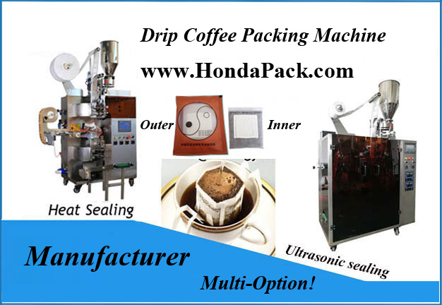 Drip coffee bag packing machine to melbourne