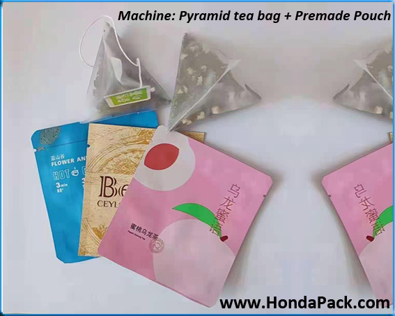 Triangle shaped tea online bags