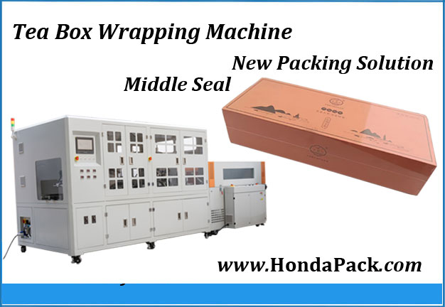 Tea box wrapping machine