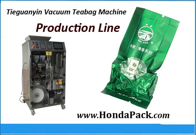 Inner and outer tea bag vacuum packing machine for tieguanyin tea