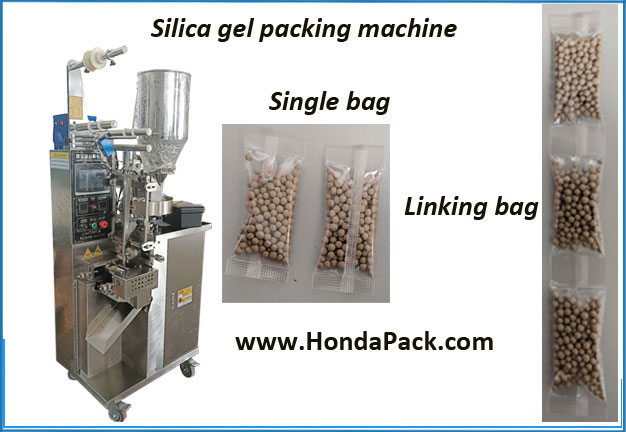 Multi-functional silica gel packing machine to Thailand