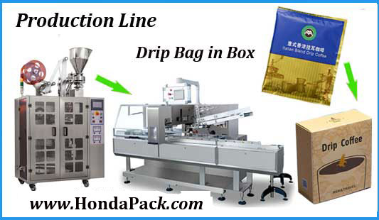 High quality drip coffee bag packaging machine